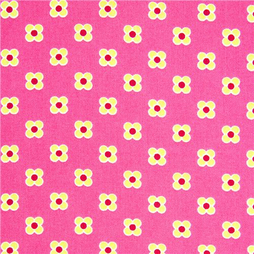 Michael Miller fabric flowers polka dots by Patty Young 2