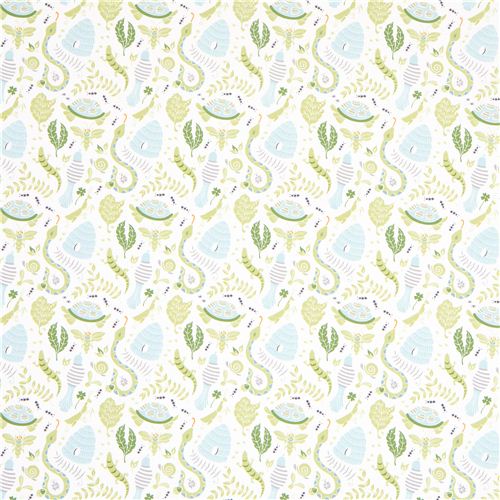 Michael Miller fabric garden animals by Patty Sloniger 2