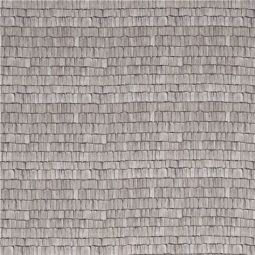 Michael Miller grey roof print cotton fabric modeS4u
