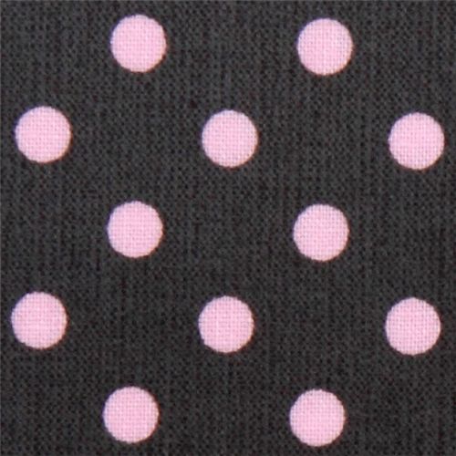 Michael Miller laminate fabric Dumb Dot pink dots 1