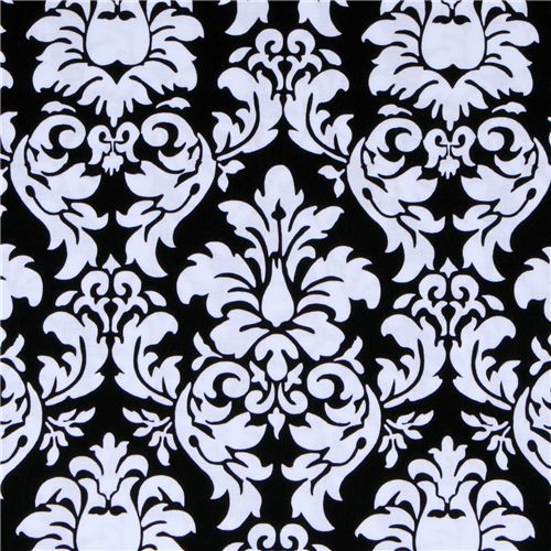 Michael Miller laminate fabric Dandy Damask 1
