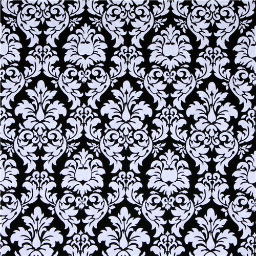 Michael Miller laminate fabric Dandy Damask 2