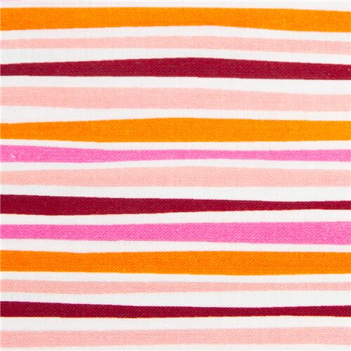 Rayure Multicolore Chaude Et Ondule Tissu