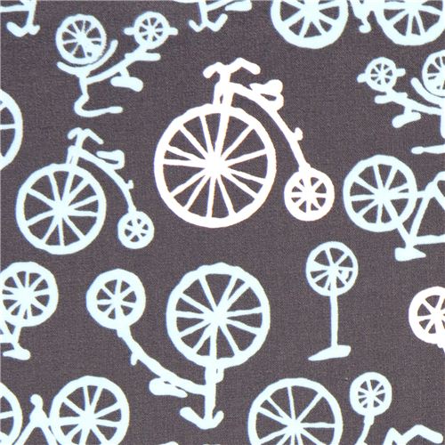 Michael Miller premium laminate fabric bike 1
