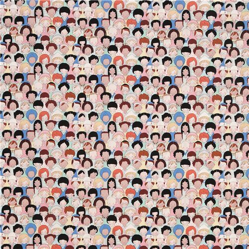 Michael Miller world children cotton fabric modeS4u