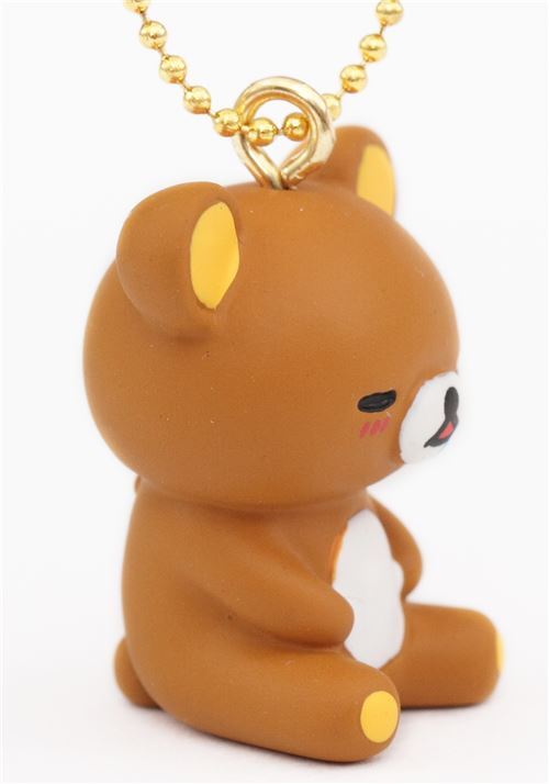Mini Rilakkuma sleeping charm cellphone strap Cellphone Accessories