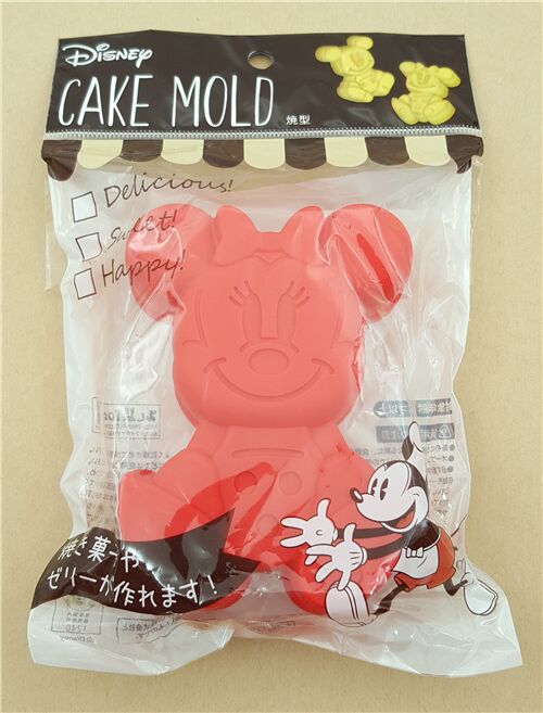 Minnie Mouse red silicone food mold 4