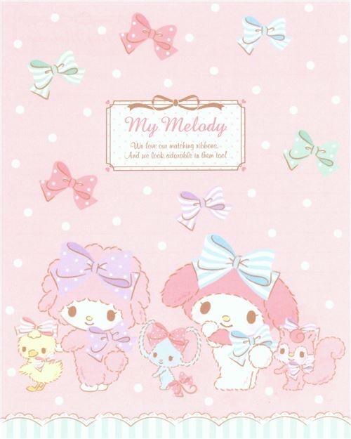 My Melody letter set with envelopes - modeS4u