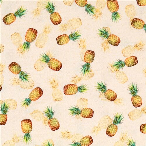 pineapple pattern fabric