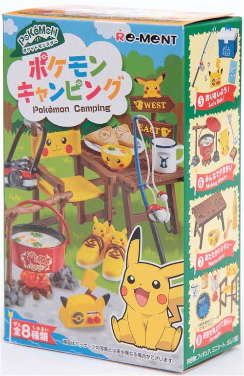 Pokemon Pikachu Camping ReMent miniature blind box modeS4u