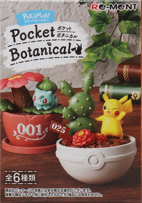 Pokemon Pocket Botanical Miniature Blind Box By Re Ment Modes4u