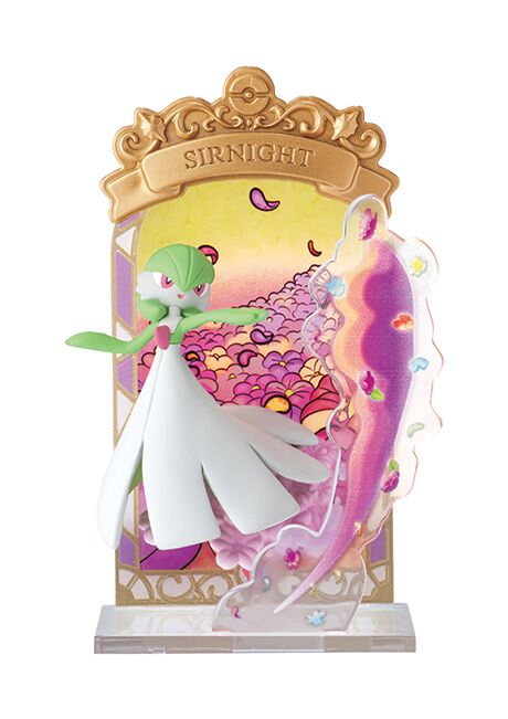 Pokemon Stained Glass Collection Re-Ment blind box set of 6 4