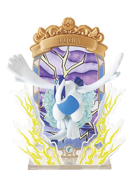 Pokemon Stained Glass Collection Re-Ment blind box set of 6 7