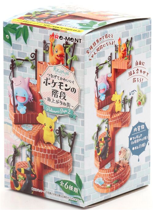 Pokmon Steps 2 caja sorpresa con miniaturas de Re-Ment 2