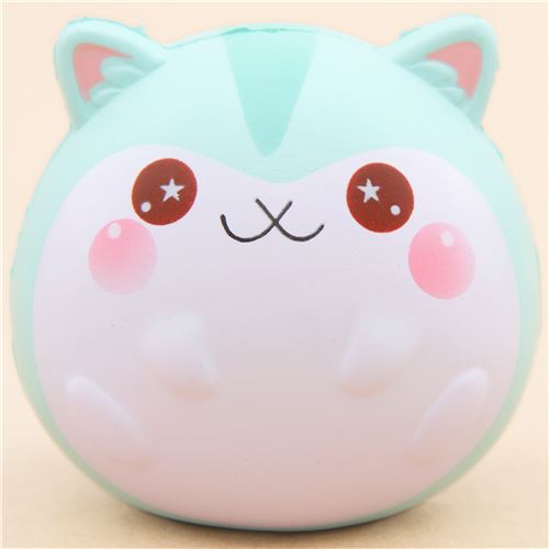 Popularboxes mini green Poli hamster squishy Animal 