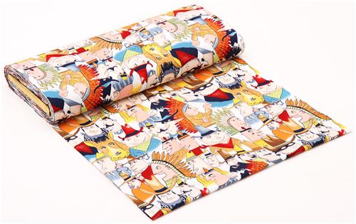 Pow-Wow Cowboy Indianer Stoff Alexander Henry Santa Fe 3