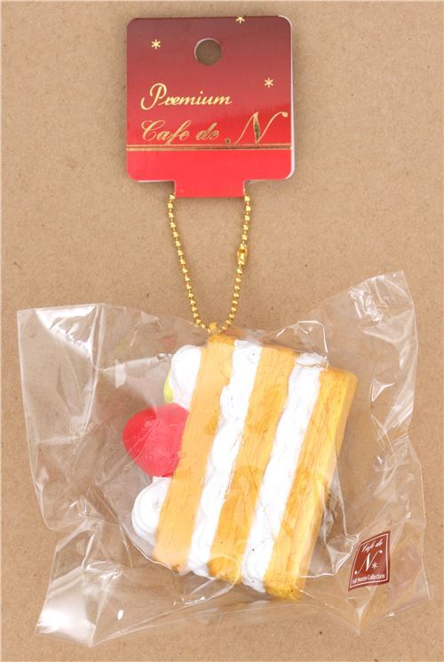 Premium de N light white mille-feuille pastry squishy charm kawaii -
