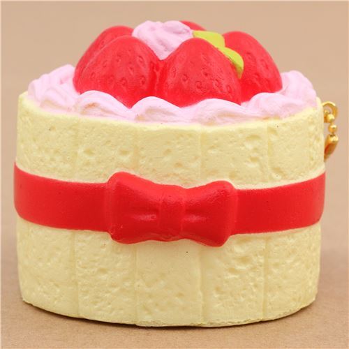 Premium Cafe de N light yellow charlotte cake squishy charm kawaii ...