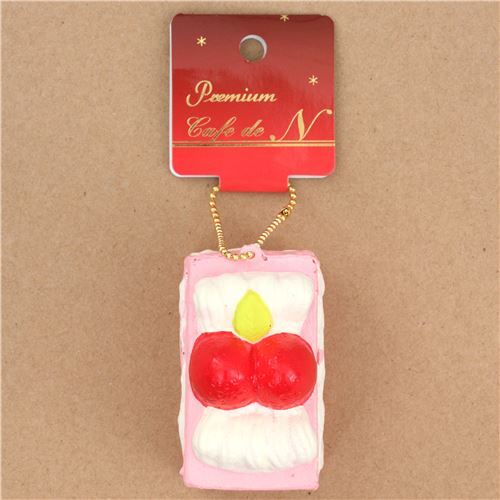 Premium Cafe de N pink light cream mille-feuille pastry squishy charm kawaii 4