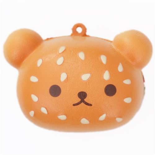Cyclops slette Duplikering cute small bear shape burger with face squishy charm cheeseburger by  Japanese Indie - modeS4u
