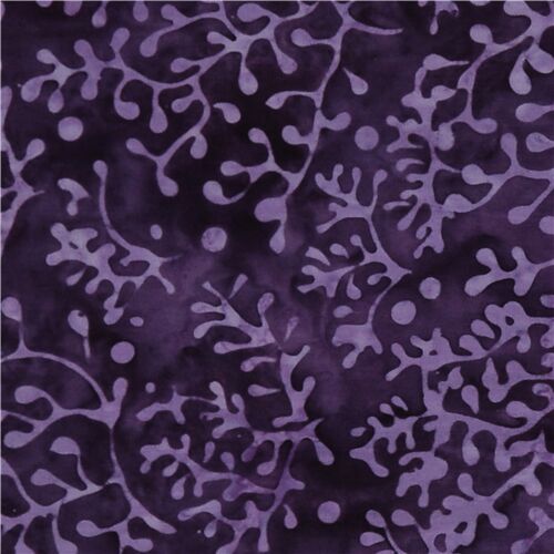Purple violet Timeless Treasures flower batik fabric tie-dye Fabric by ...