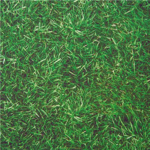 Quilting Treasures Dark Lush Green Grass Digitally Printed Cotton Usa