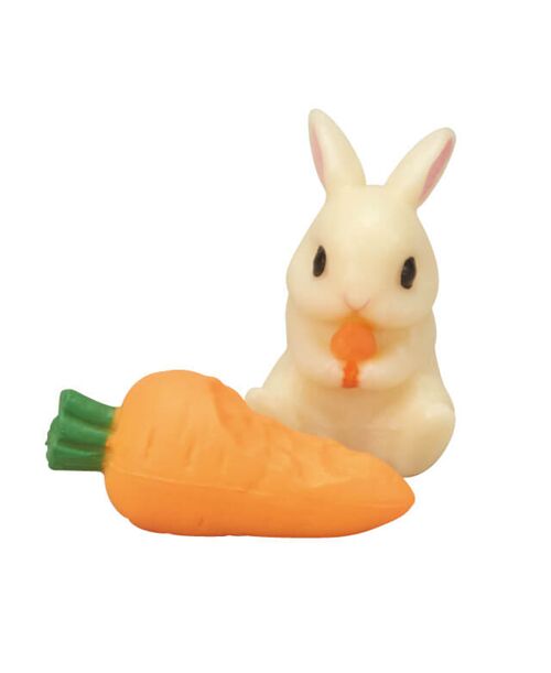Rabbit favorite food Gashapon capsule toy from Japan 5