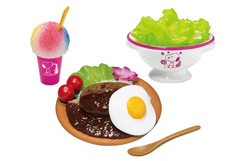 Re Ment Snoopy Hawaiian Cooking Miniature Blind Box Modes4u