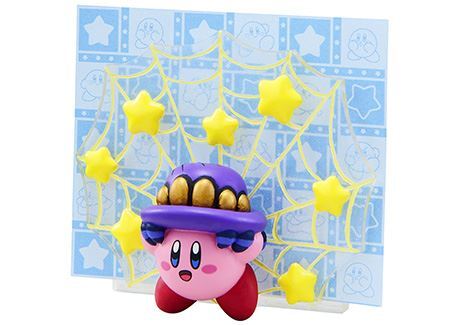 Kirby Super Star Mini Figure Desk Top Usefull FIgure Rubber Stand  Japan Re-ment