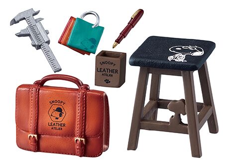 Re-ment blind box of Snoopy Leather Atelier - modes4u