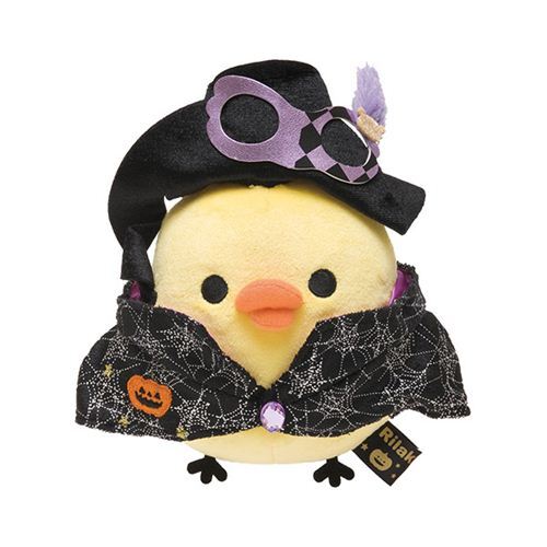 Rilakkuma Halloween Party yellow chick plush toy SanX modeS4u