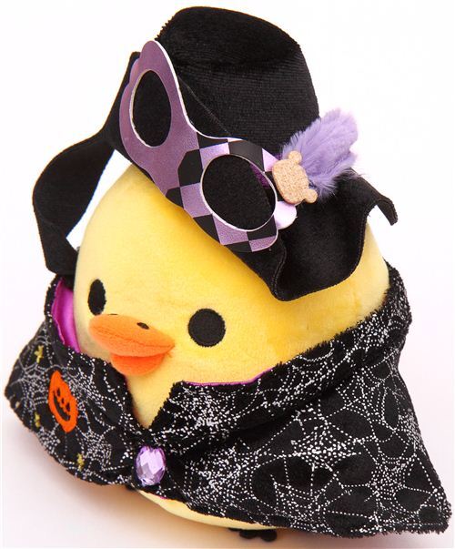 Rilakkuma Halloween Party yellow chick plush toy SanX modeS4u