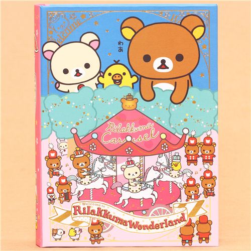 Rilakkuma Wonderland carousel book stationery set - Other cute things ...