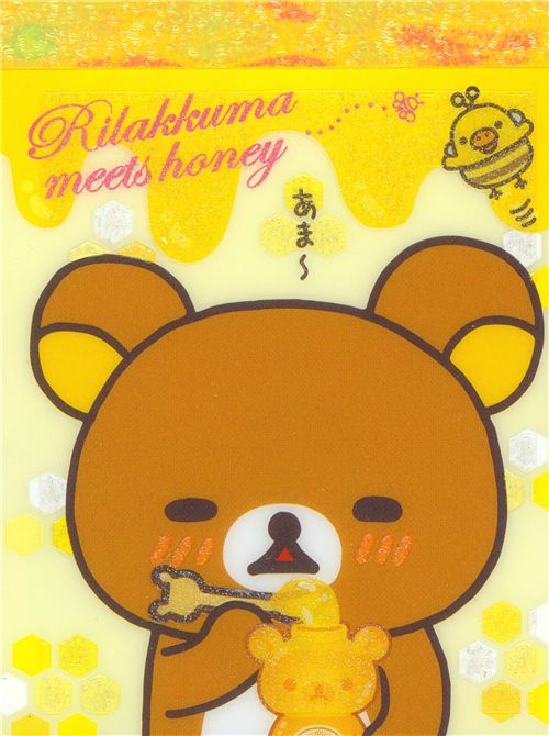 Rilakkuma Honey Bear Mini Memo Pad By San X Memo Pads Stationery Kawaii Shop Modes4u