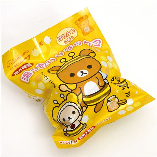 Rilakkuma honey bee bath bomb salt with surprise toy - Other cute things - Kawaii Shop modeS4u