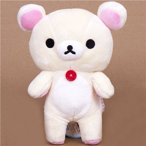 Rilakkuma plush toy white bear Korrilakkuma Plush Toys Kawaii Shop