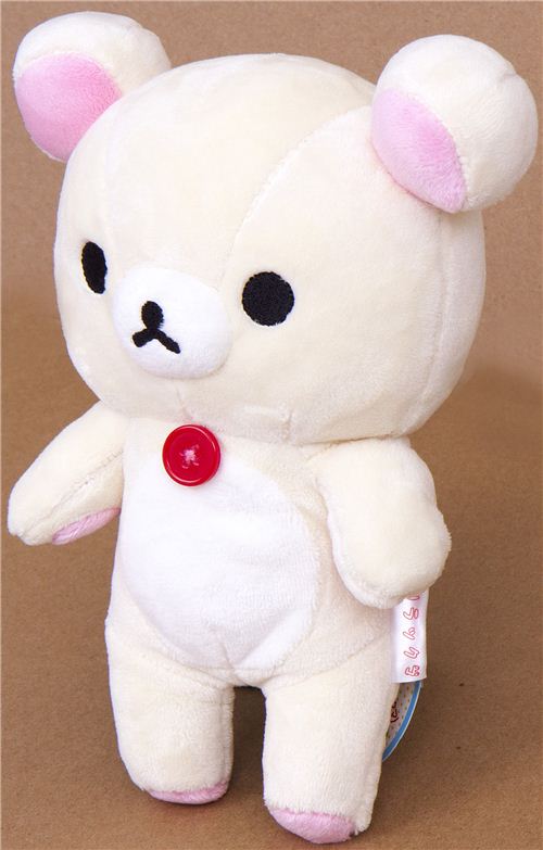 Rilakkuma plush toy white bear Korrilakkuma Plush Toys Kawaii Shop