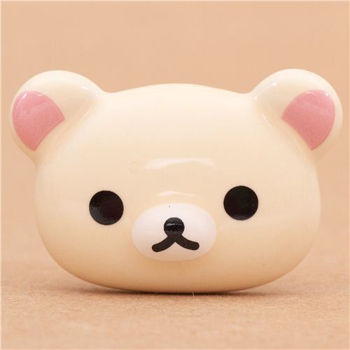 Rilakkuma white bear ceramic chopstick rest bento modeS4u