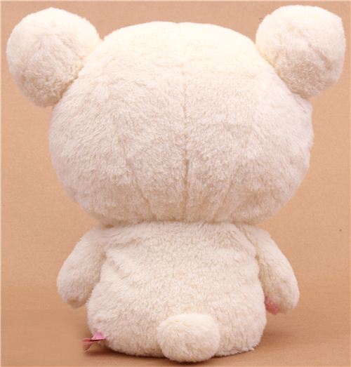 Rilakkuma white teddy bear plush toy size M by SanX Stuffed Animals