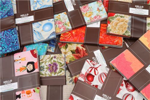 Robert Kaufman Ten Square batik fabric bundle set 6