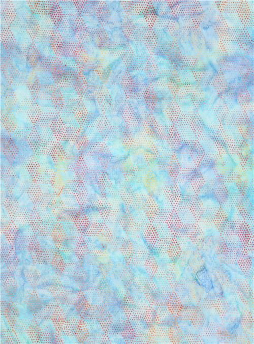 Robert Kaufman light blue batik fabric with mini dots - modeS4u