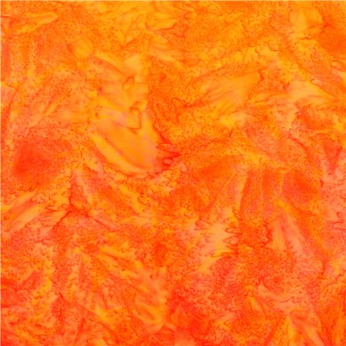 Robert Kaufman orange ombre batik fabric modeS4u