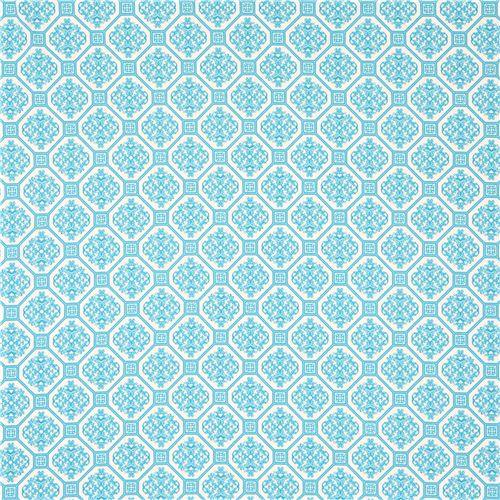 Robert Kaufman ornament knit fabric turquoise 9