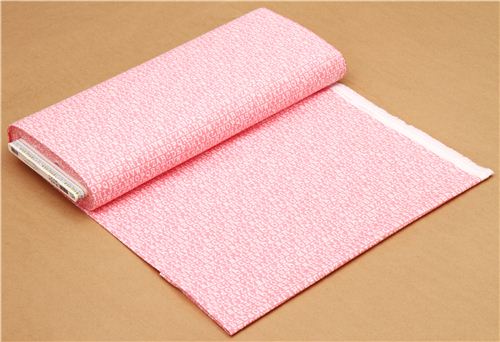 Robert Kaufman pink alphabet flannel fabric 3