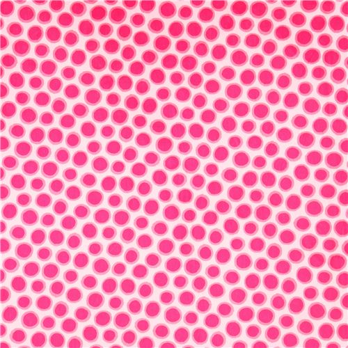 Robert Kaufman pink minky fabric fleece plush Spot Dot 2