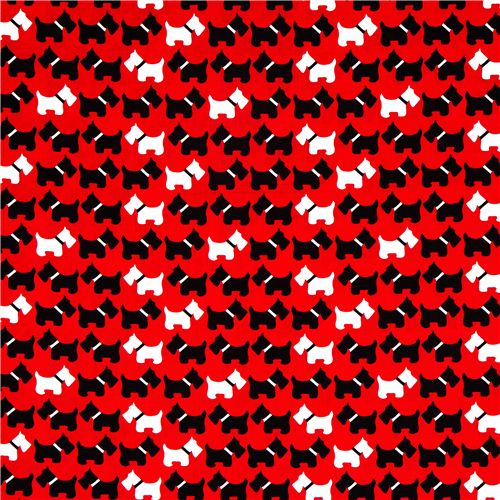Robert Kaufman premium laminate fabric dogs terrier 2
