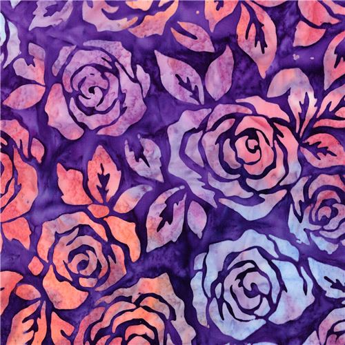 SRKM-15837-192 SPRING from Grand Majolica  Robert kaufman fabrics, Purple  flowers, Fabric