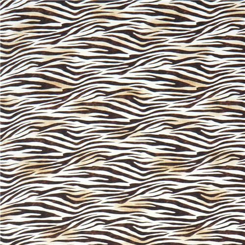 Robert Kaufman zebra stripe animal print fabric Picture This 2