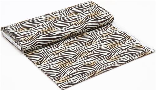 Robert Kaufman zebra stripe animal print fabric Picture This 3