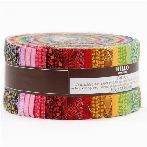 Roll-up fabric roll Bright Palette Robert Kaufman - modeS4u